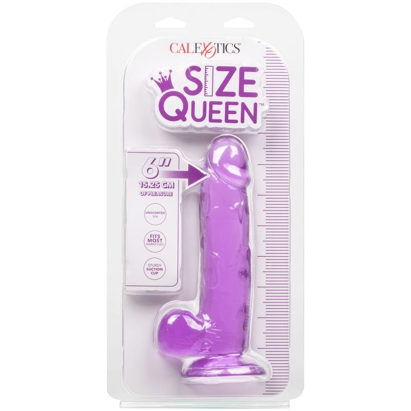CALEXOTICS - SIZE QUEEN DILDO PAARS 15,3 CM
