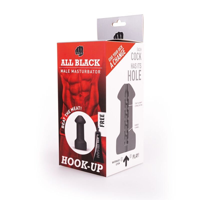 GEHEEL ZWART - MASTURBATOR HOOK-UP