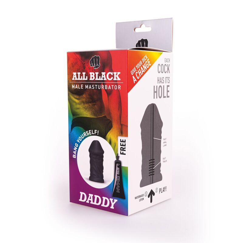 GEHEEL ZWART - MASTURBATOR DADDY