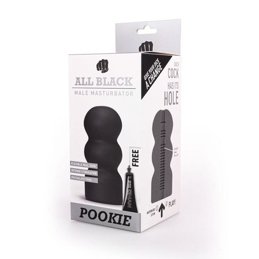 HELEMAAL ZWART - MASTURBATOR POOKIE