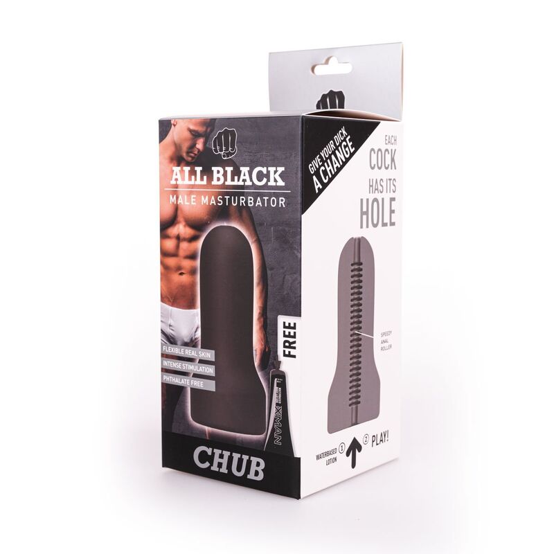 ALL BLACK - MASTURBATOR LUS MODEL 2