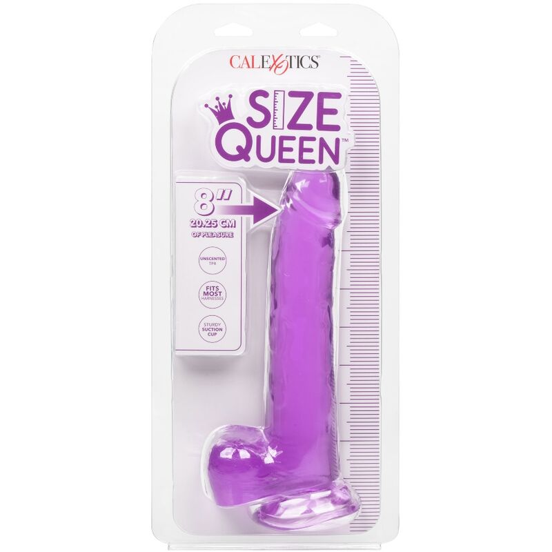 CALEXOTICS - SIZE QUEEN DILDO PAARS 20.3 CM