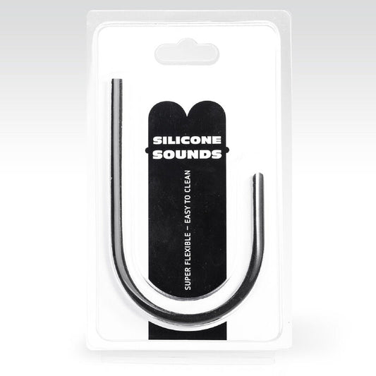 HELEMAAL ZWART - 6MM URINEBUISSONDE SILICONE