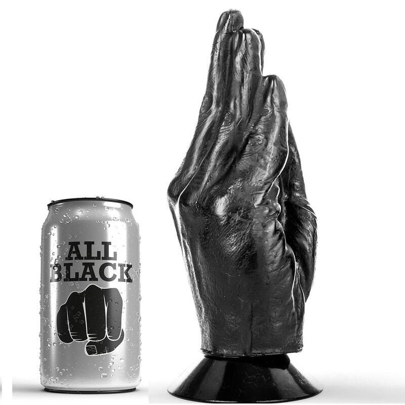 HELEMAAL ZWART - DILDO FISTING 21 CM