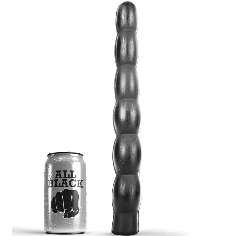 HELEMAAL ZWART - ANALE DILDO 32 CM