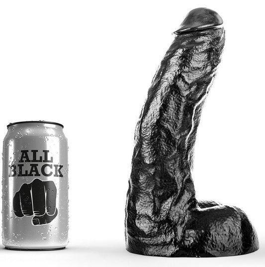 GEHEEL ZWART - LENGTE 25,5 CM