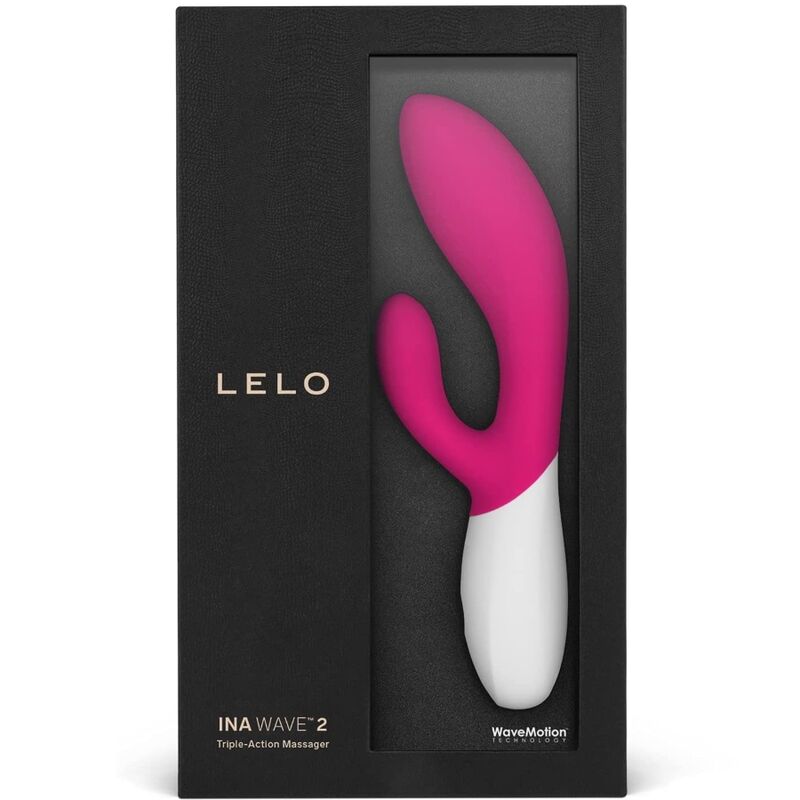 LELO - INA WAVE 2 VIBRATOR LUXE SPECIALE BEWEGING FUCHSIA