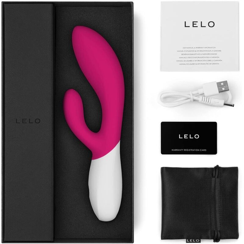 LELO - INA WAVE 2 VIBRATOR LUXE SPECIALE BEWEGING FUCHSIA