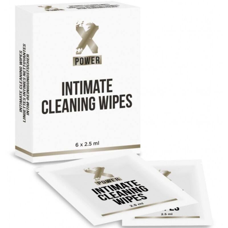 XPOWER - INTIEME REINIGINGSDOEJES 6 STUKS