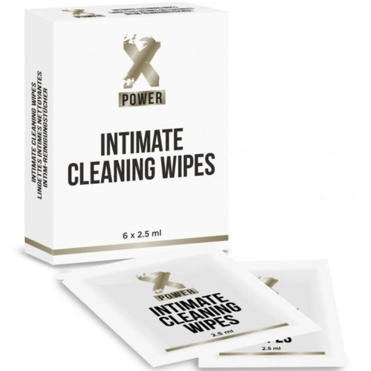 XPOWER - INTIEME REINIGINGSDOEJES 6 STUKS