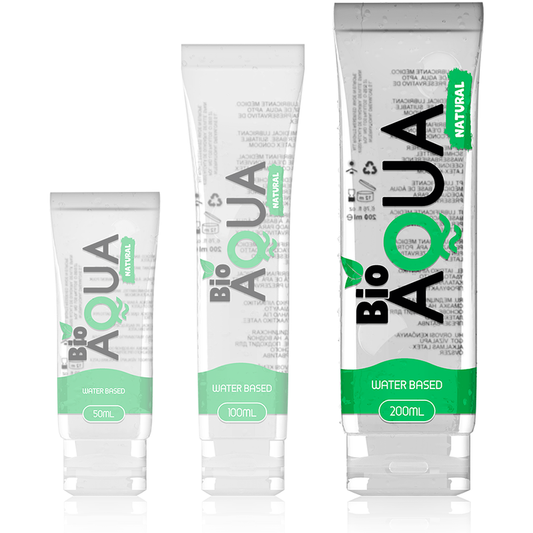 BIOAQUA - GLIJMIDDEL NATUURLIJKE INGREDIËNTEN OP WATERBASIS 200 ML