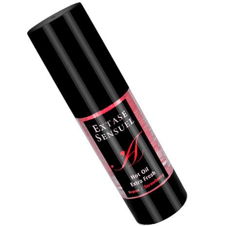 EXTASE SENSUAL - AARDBEI STIMULERENDE OLIE HEAT TRIP 35 ML