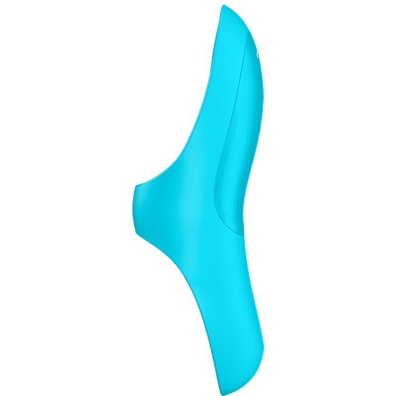 SATISFYER - TEASER FINGER VIBRATOR BLAUW LICHT
