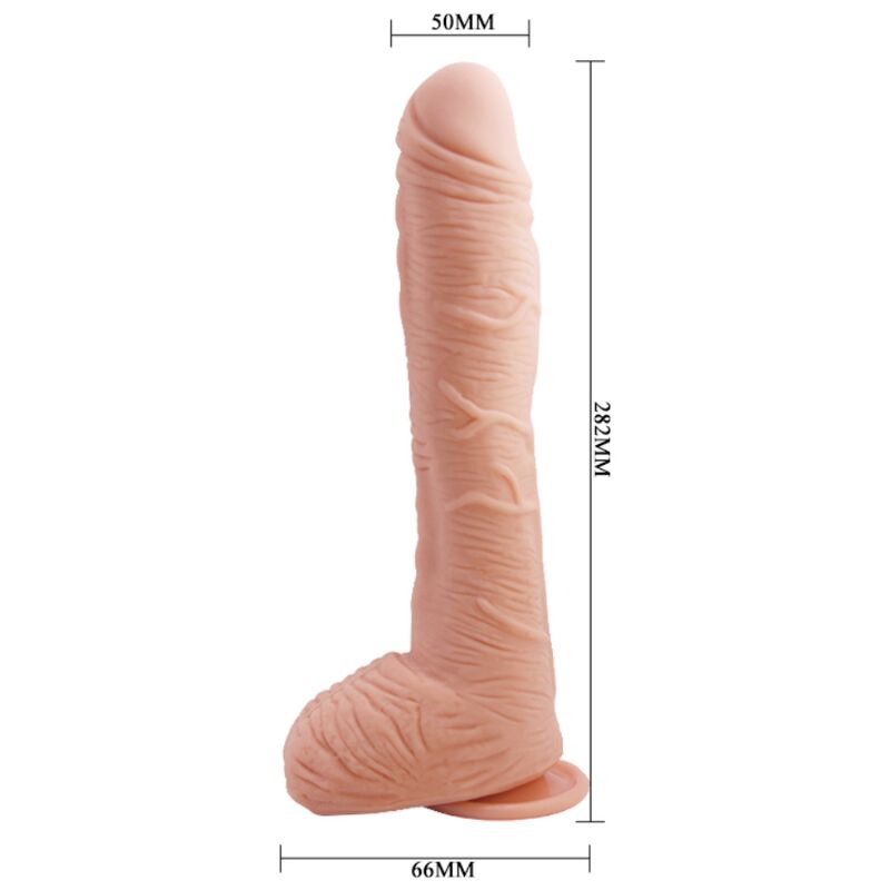 BAILE - ALEX REALISTISCHE HUIDSKLEURIGE DILDO 27 CM