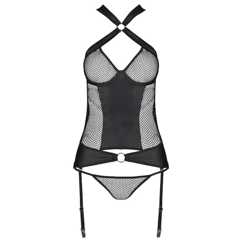 PASSION - AMANDA CORSET ECOLOGISCH LEER L/XL