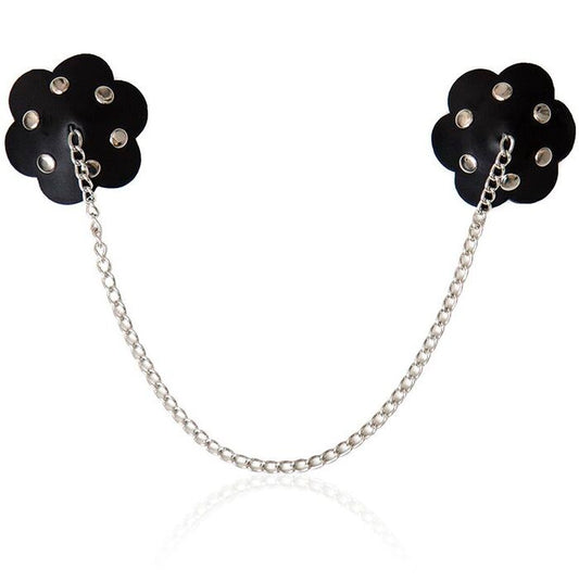 OHMAMA FETISH - PETAL NIPPLE SHIELD MET KETTING