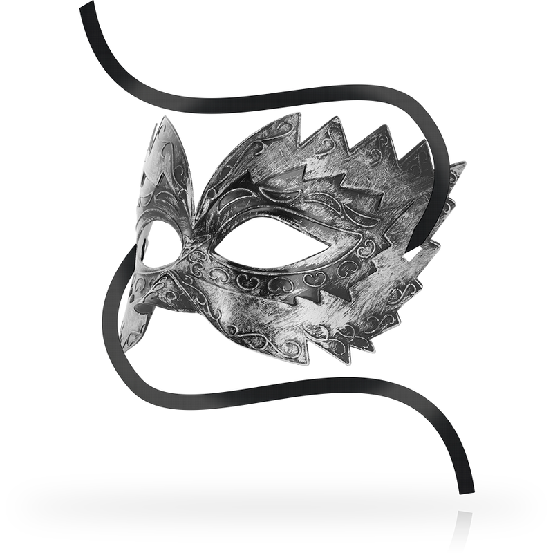 OHMAMA - ANTIZAZ MASKS VENEZIAANSE STIJL ZILVER
