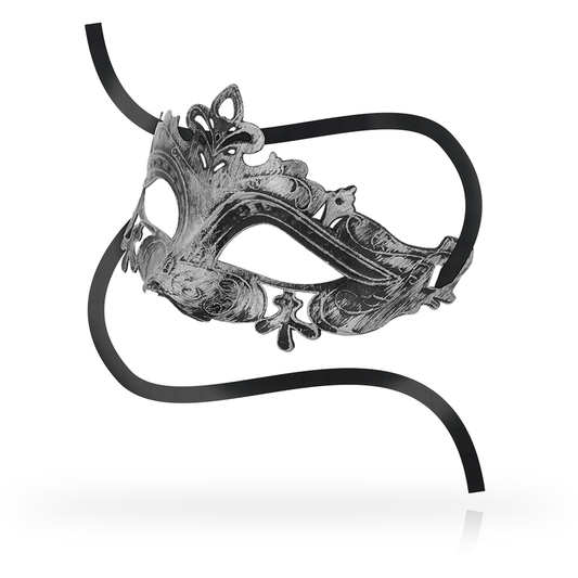 OHMAMA - MASKERS VENEZIAANSE STIJL MASKER ZILVER