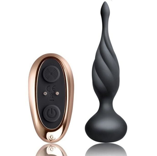 ROCKS-OFF - ONTDEK ANALE STIMULATOR - ZWART