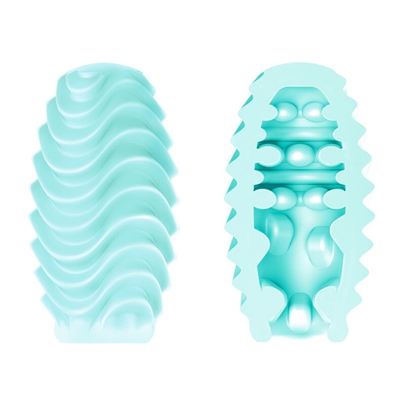 PRETTY LOVE - TURQUOISE DUBBELZIJDIG MASTURBATIE EI