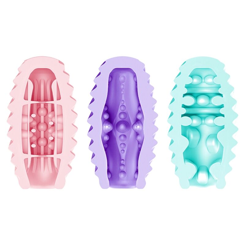 PRETTY LOVE - DUBBELZIJDIG MASTURBATOR EI 15 STUKS