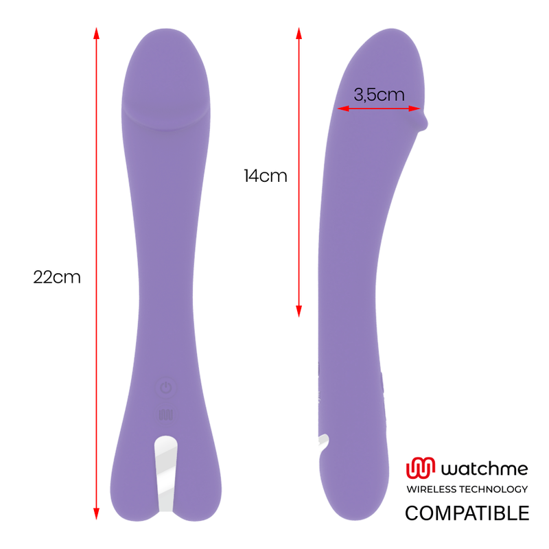 MR BOSS - ENZO VIBRATOR + WATCHME AFSTANDSBEDIENING