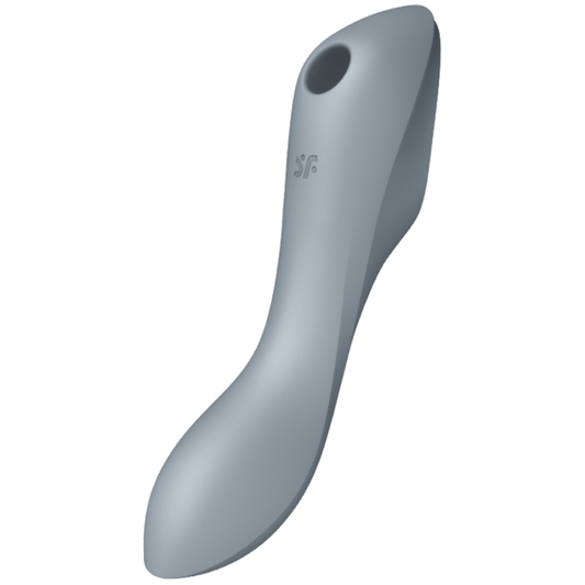 SATISFYER - CURVY TRINITY 3 LUCHTDRUKVIBRATOR GRIJS