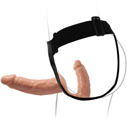 BAILE - ULTRA PASSIONATE DUBBELE DILDO'S MET HARNAS