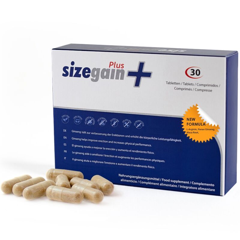 500 COSMETICA - SIZEGAIN PLUS PILLEN VOOR PENISVERGROTING
