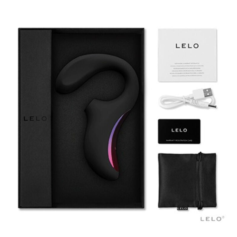 LELO - ENIGMA CRUISE DUBBELE STIMULATIE SONISCHE MASSAGEAPPARAAT ZWART