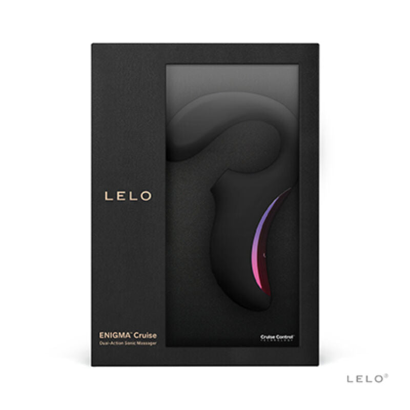 LELO - ENIGMA CRUISE DUBBELE STIMULATIE SONISCHE MASSAGEAPPARAAT ZWART
