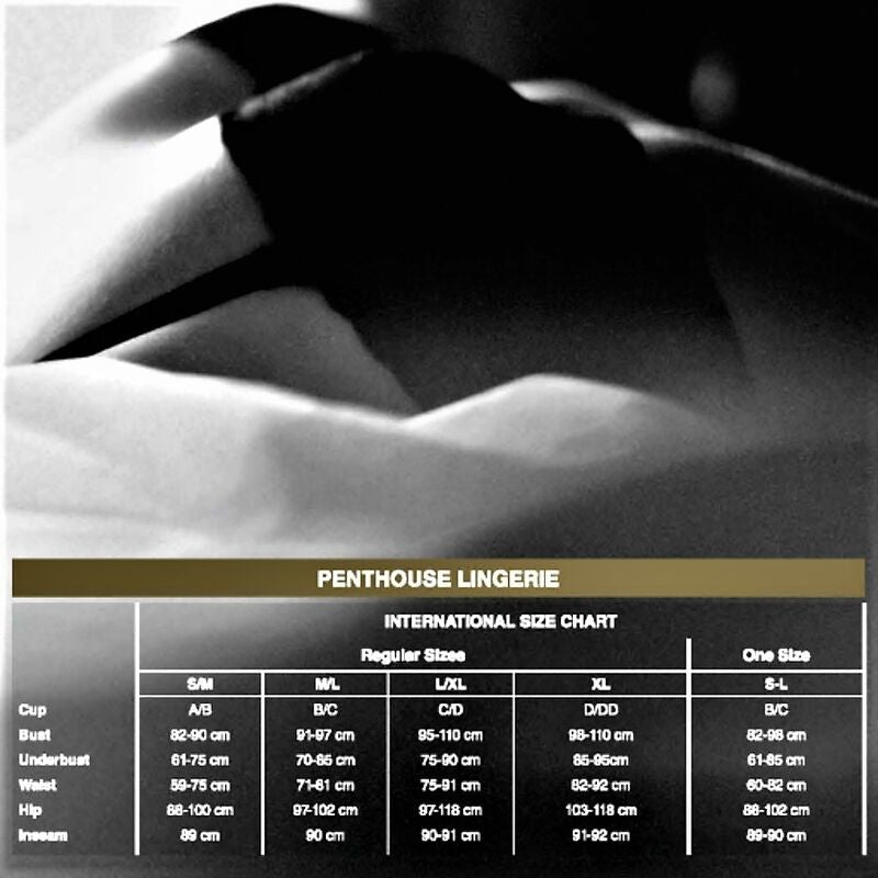 PENTHOUSE - TOO HOT TO BE REAL STRINGS BORDEAUX S/M