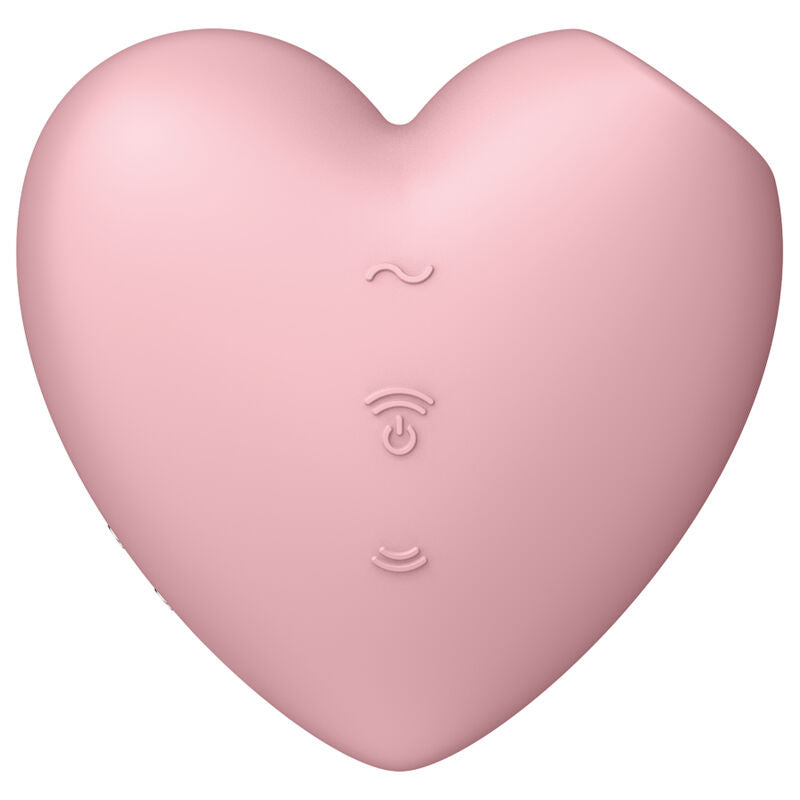SATISFYER - CUTIE HEART STIMULATOR EN VIBRATOR ROZE