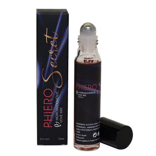 500 COSMETICA - PHIERO SECRET NATUURLIJKE GEURLOZE COMBINATIE VROUWELIJKE GESLACHT HORMONEN 15 ML