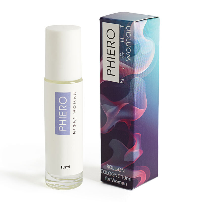 500 COSMETICS - PHIERO NIGHT WOMAN. PARFUM MET FEROMONEN IN ROLL-ON FORMAAT VOOR VROUWEN