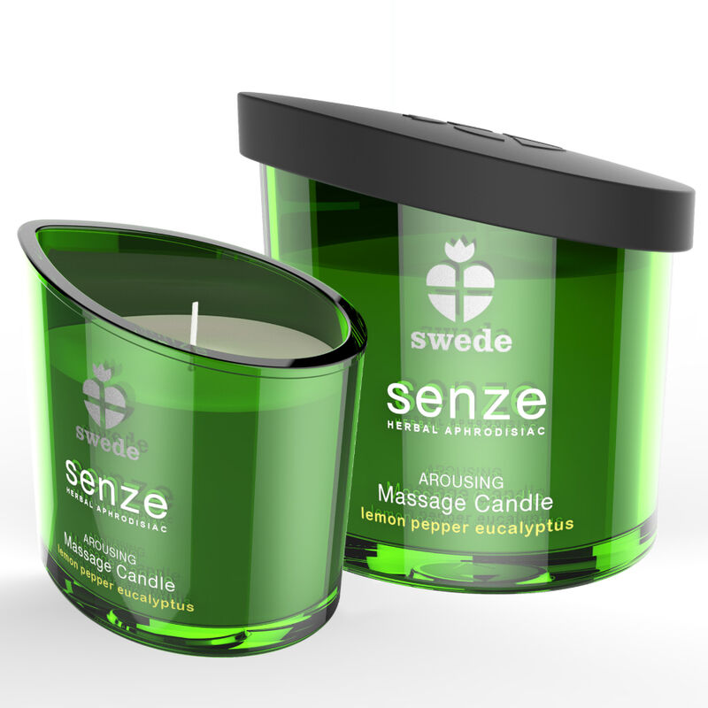 SWEDE - SENZE OPWEKKENDE MASSAGEKAARS - CITROEN, PEPER, EUCALYPTUS