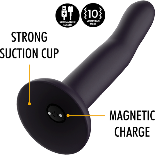 MYTHOLOGIE - DUMAN MYSTIC DILDO M - TRILLERS COMPATIBEL MET WATCHME DRAADLOZE TECHNOLOGIE