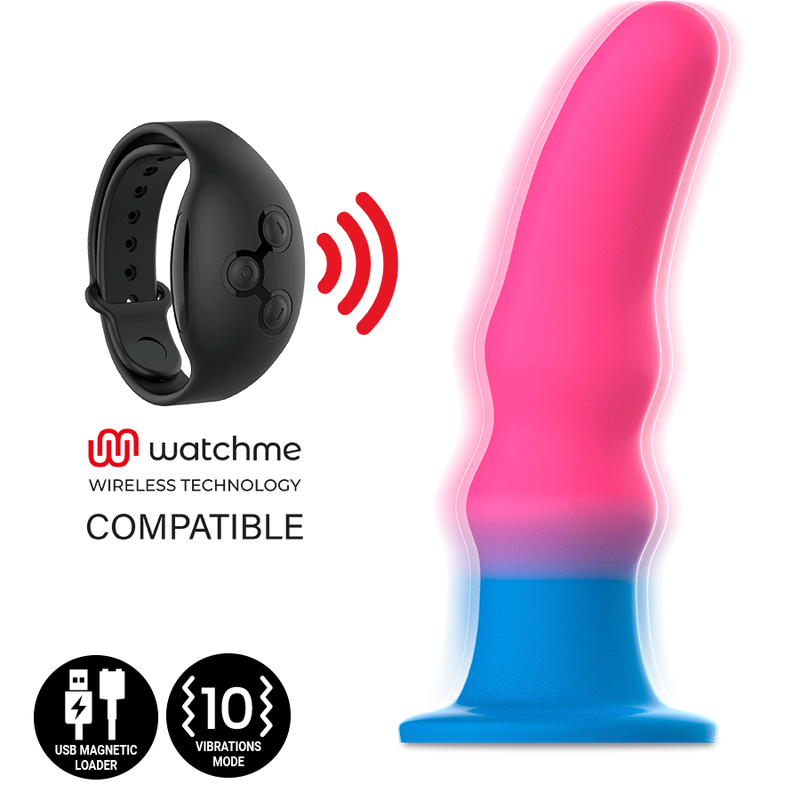 MYTHOLOGIE - KUNO UTOPIA DILDO S - VIBRATOR WATCHME DRAADLOZE TECHNOLOGIE COMPATIBEL