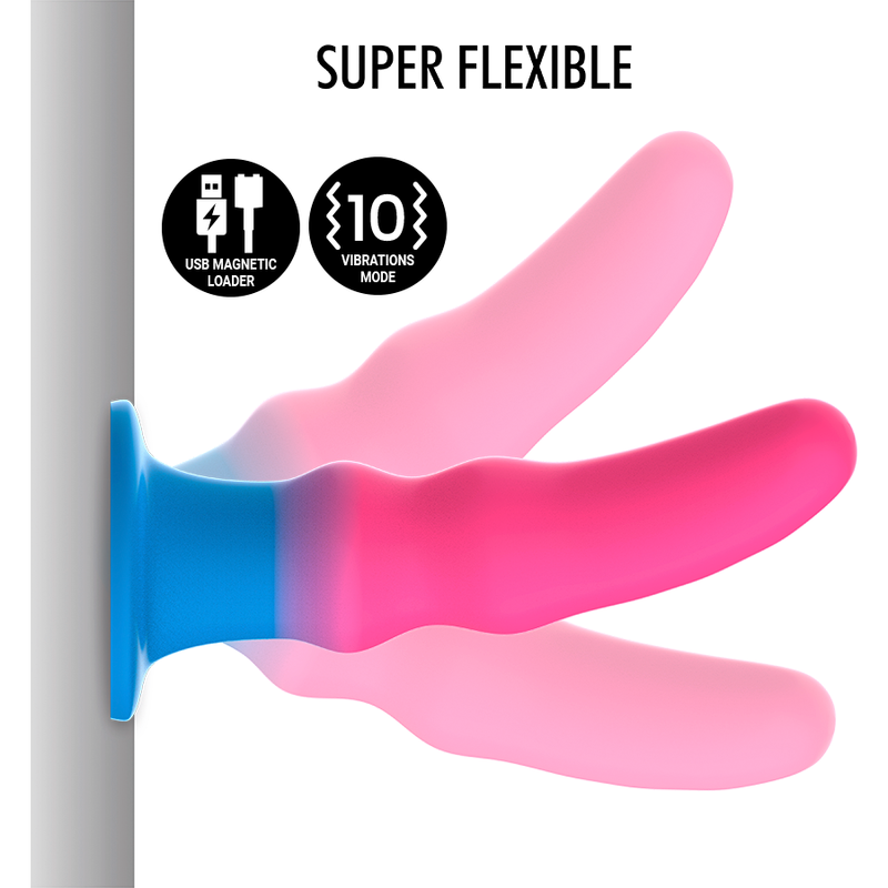 MYTHOLOGIE - KUNO UTOPIA DILDO S - VIBRATOR WATCHME DRAADLOZE TECHNOLOGIE COMPATIBEL