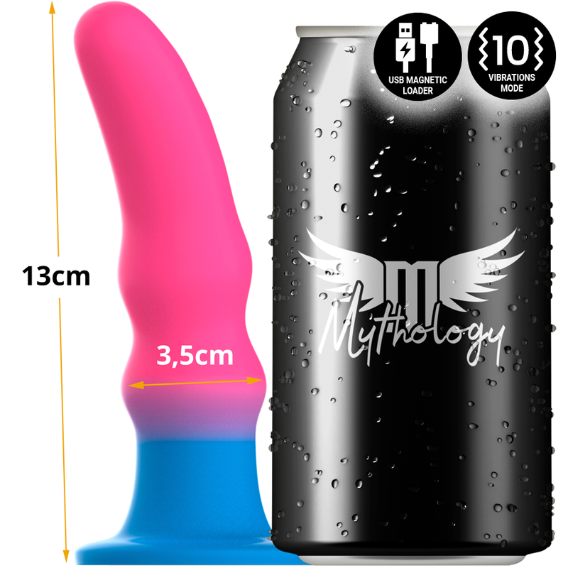 MYTHOLOGIE - KUNO UTOPIA DILDO S - VIBRATOR WATCHME DRAADLOZE TECHNOLOGIE COMPATIBEL