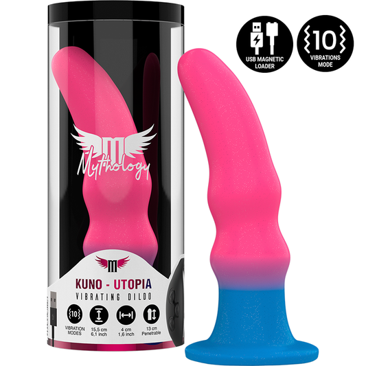 MYTHOLOGY - KUNO UTOPIA DILDO M - TRILLERVIBRATOR COMPATIBEL MET WATCHME DRAADLOZE TECHNOLOGIE