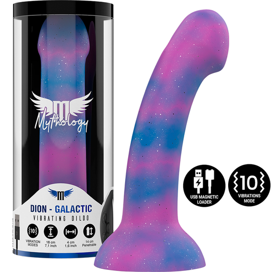 MYTHOLOGY - DION GALACTIC DILDO M - VIBRATOR WATCHME DRAADLOZE TECHNOLOGIE COMPATIBEL