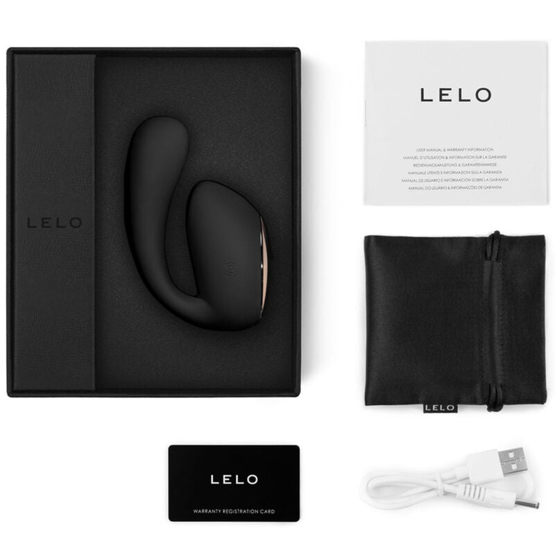 LELO - IDA WAVE COUPLES MASSAGER ZWART