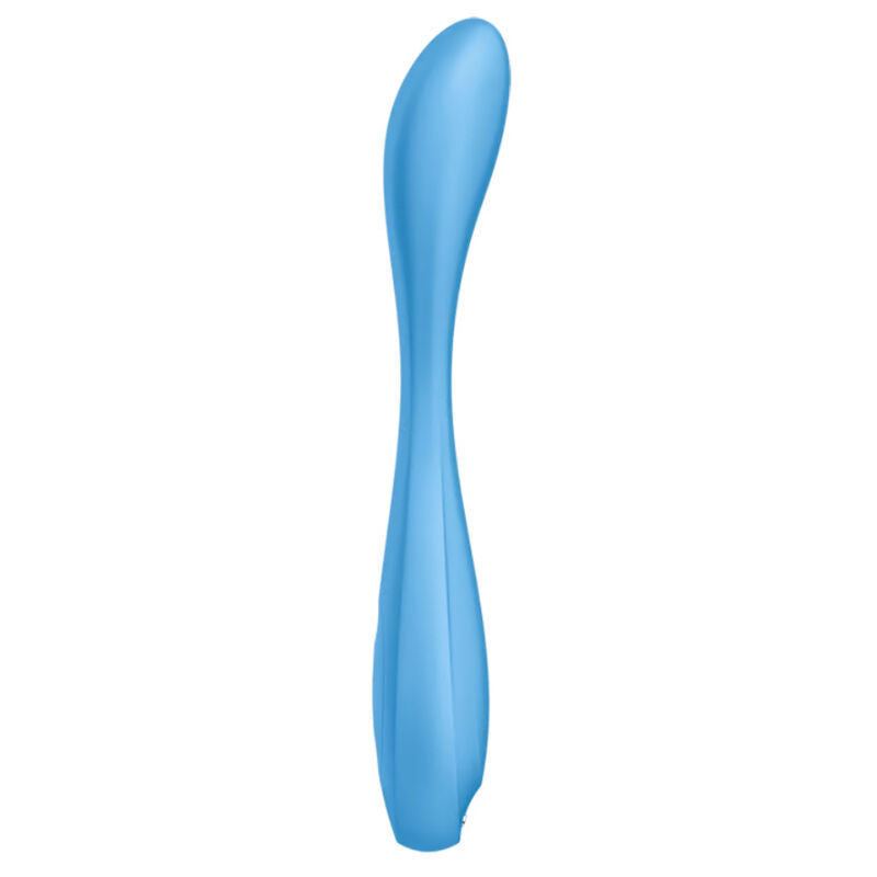 SATISFYER - G-SPOT FLEX 4+ MULTI VIBRATOR APP BLAUW