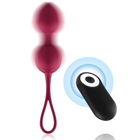 CICI BEAUTY - PREMIUM SILICONEN 3 TRILLENDE KEGELKOGELS AFSTANDSBEDIENING