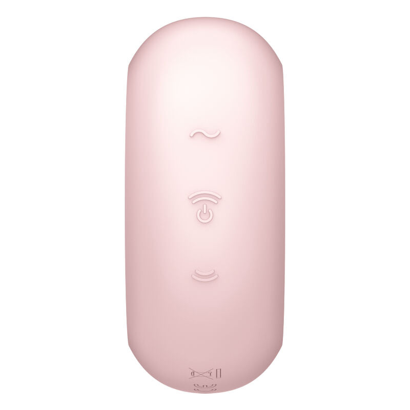 SATISFYER - PRO TO GO 3 DUBBELE STIMULATOR EN VIBRATOR ROZE