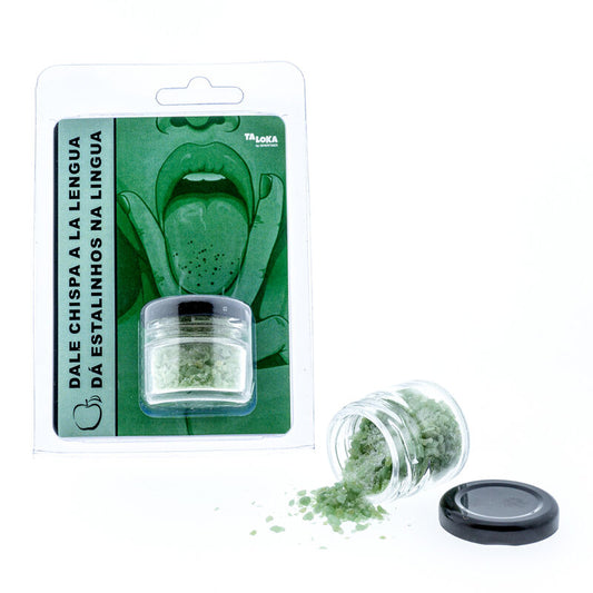 TALOKA - SPRANKELEND VOOR DE TONG! GROENE APPEL MAGISCHE KUSJES