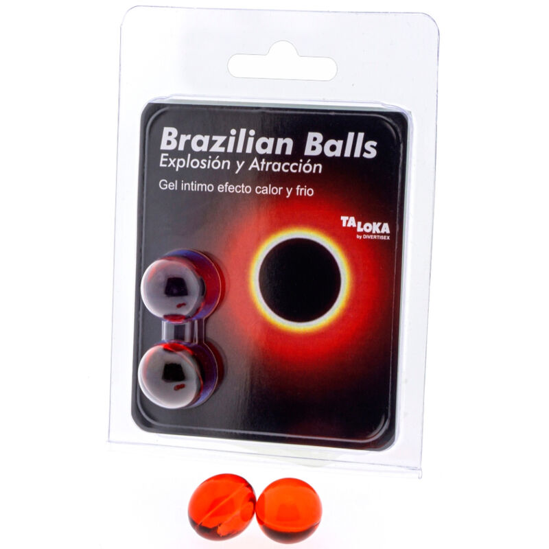 TALOKA - 2 BRAZILIAANSE BALLEN WARM & KOUD EFFECT SPANNENDE GEL