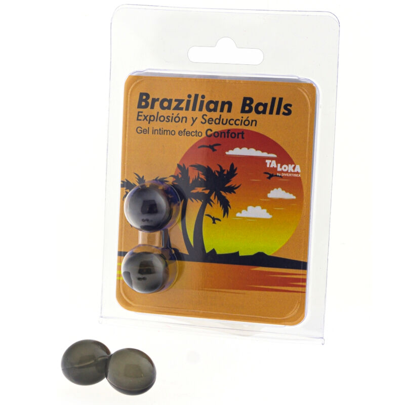 TALOKA - 2 BRAZILIAN BALLS COMFORT EFFECT STIMULERENDE GEL
