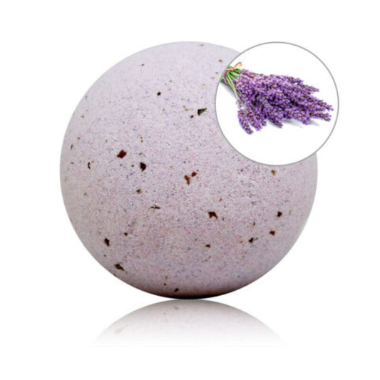 TALOKA - LAVENDEL BADBOM MET ROZENBLAADJES